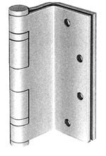 Hager BB1360 4 5in Swing Clear Hinge Full Mortise Standard Weight Ball