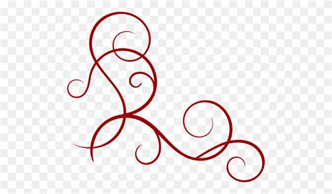 Line Drawings Clip Art Art Flourish Free Clipart Flourishes And