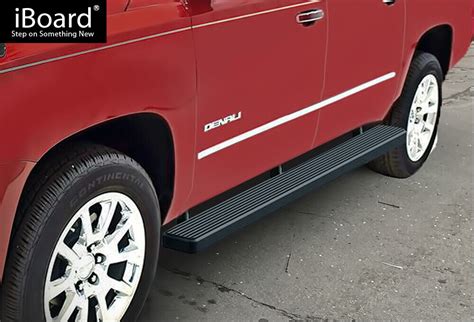 Iboard Running Board 5in Black Fit 00 20 Chevy Tahoe Gmc Yukon Ebay