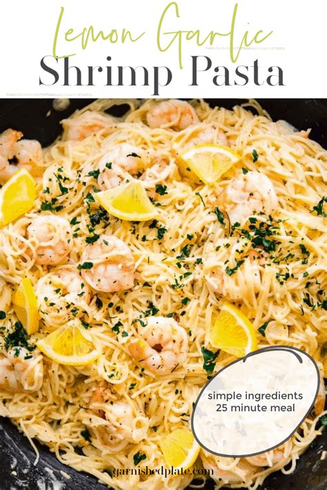 Lemon Garlic Parmesan Shrimp Pasta Artofit