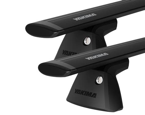 Yakima Jetstream Baseline Black 2 Bar Roof Rack For Ram 1500 Ds Quad Cab Smaller Rear Doors