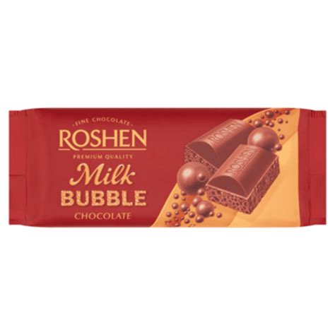 Roshen Milk Bubble Tejcsokol D G Avokado Bev S Rl S