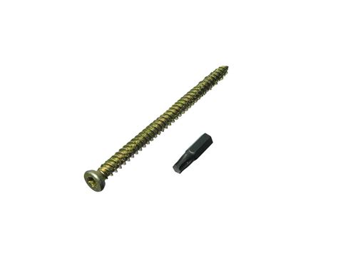 NEW 40 X Door Window Concrete Frame Screws Caps 7 5mm 202mm Free