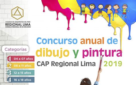 Concurso Anual De Dibujo Y Pintura Cap Regional Lima 2019 Colegio De