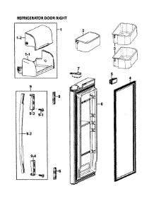 RF26VABBP XAA 0000 Samsung Refrigerator Parts Free Repair Help