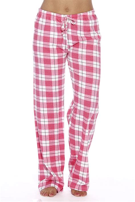 Comprar Just Love 100 Cotton Jersey Women Plaid Pajama Pants Sleepwear