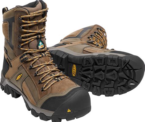 Keen Mens Csa Davenport 8 Insulated Waterproof Work Boots