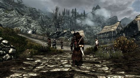 Wallpaper Video Games Soldier The Elder Scrolls V Skyrim Terrain