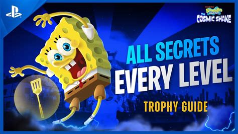 Spongebob Squarepants The Cosmic Shake │spongelock Holmespants Trophy Guide All Spatula