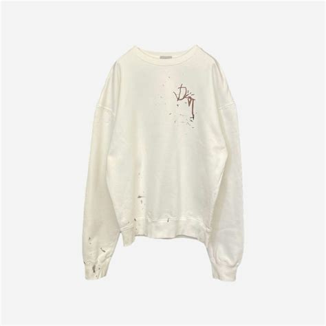 Dior Dior x Travis Scott Oversize Crewneck | Grailed