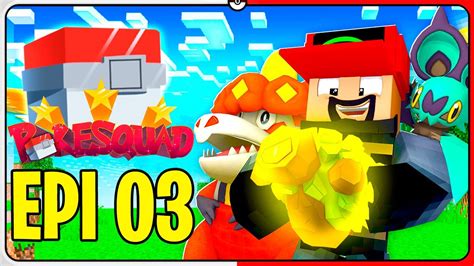 Pixelmon POKÉSQUAD 3 3 MEU PRIMEIRO POKÉMON SHINY MINECRAFT YouTube