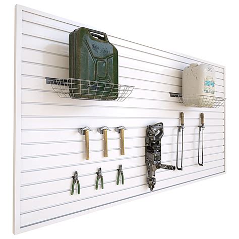 Buy Neatiease Slatwall Panel Wall Storage Systems 4 X 8ft Slat Wall