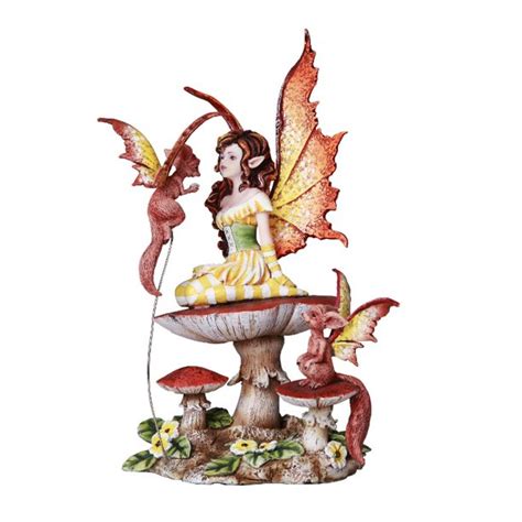 Pacific Giftware Fluttering Friends Fairy Collectible Decorative Statue by Artist Amy Brown 8H ...