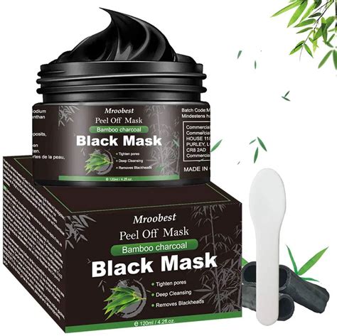 Mascarilla de carbón 7 Productos faciales para eliminar puntos negros