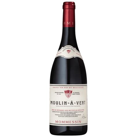 몽메상 물랭 아 방 유리병 750mL Mommessin Cote de Brouilly Moulin A Vent 벨루가