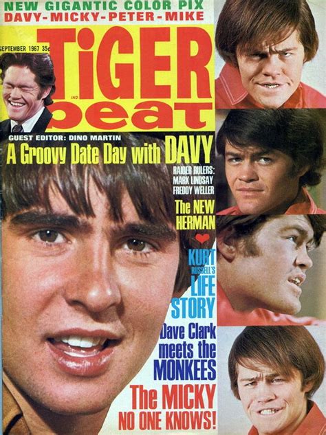 Tiger Beat September 1967 Michael Nesmith Tiger Beat The Monkees