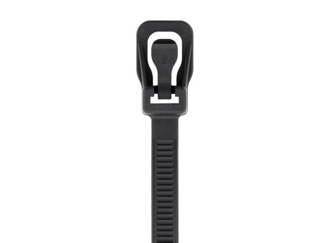 Retyz Inch Black Uv Releasable Standard Cable Tie Pack