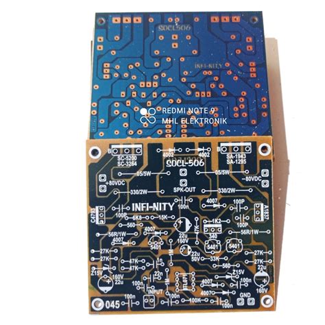 Pcb Power Amplifier SOCL 506 New INFI-NITY Type 045 | Shopee Philippines