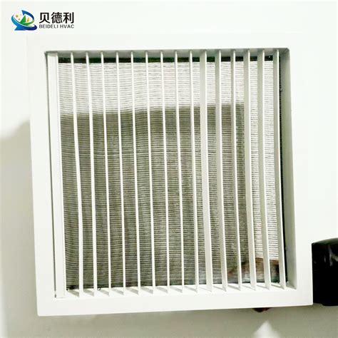 Beideli HVAC Return Air Aluminum ABS Air Deflection Grille Air Vent