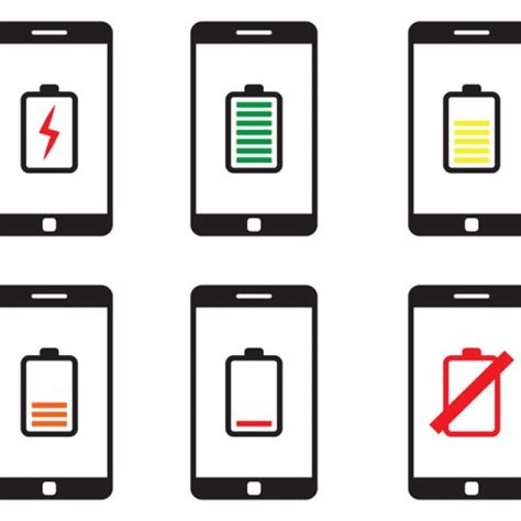 Phone Battery Icon Vector #94165 - Free Icons Library