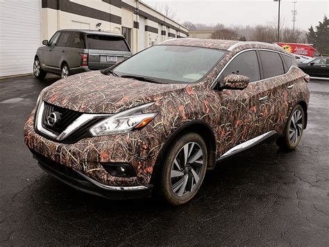 Nissan Murano Camo Wrap Tier One Graphics