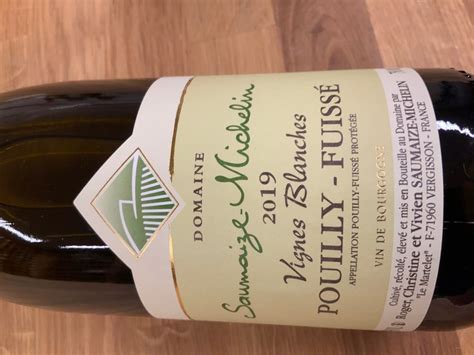 2020 Domaine Saumaize Michelin Pouilly Fuissé Premier Cru Vignes