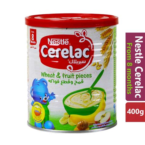 Nestle Cerelac Wheat Fruit Pieces G