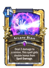 Arcane Blast - Hearthstone Wiki