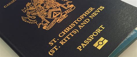 ST KITTS AND NEVIS PASSPORTS ARE HIGHLY SECURED ASSURES P S IN THE