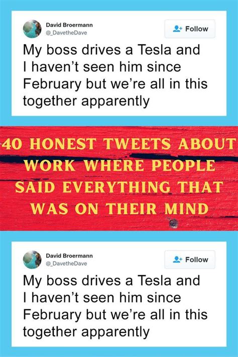 Honest Tweets About Work Where People Said Everything That Was On