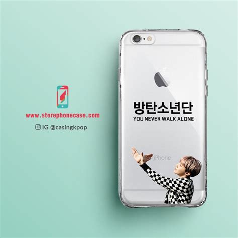 Jual Casing Handphone Kpop Jhope Bts You Never Walk Alone Clear