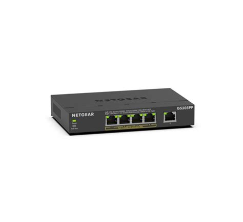 300 Series SOHO Unmanaged Switch GS305PP NETGEAR