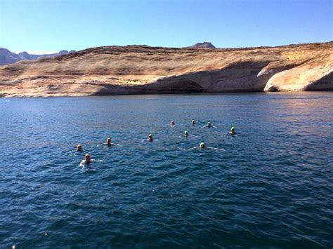 Lake Powell Swimming Vacation Trip Photos 2021 2022 • Strel Swimming