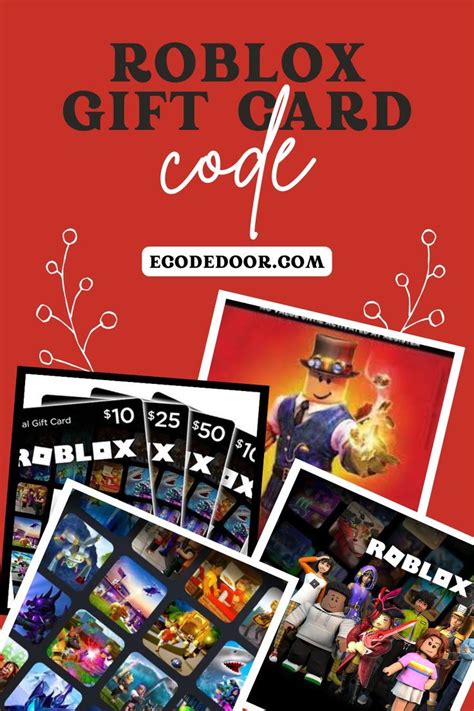 Roblox Gift Card Codes Artofit