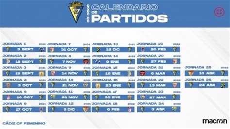 El Cádiz CF Femenino ya tiene su calendario