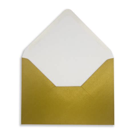 133mm X 184mm Pearlescent Empire Gold Envelopes 100gsm The Envelope