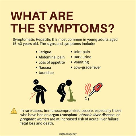 Hepatitis E Symptoms