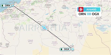 AH6400 Flight Status Air Algerie Oran To Ouargla DAH6400