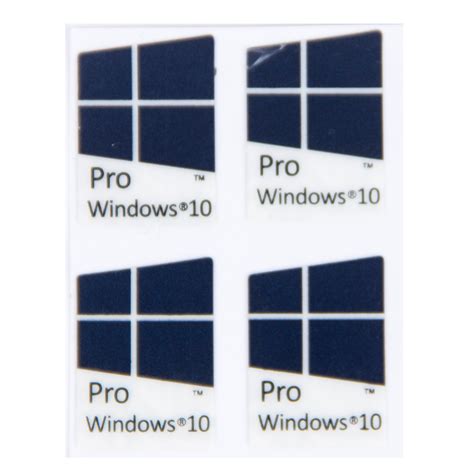 Naklejka Sticker Windows Pro Blue X Mm Abcdeal Pl