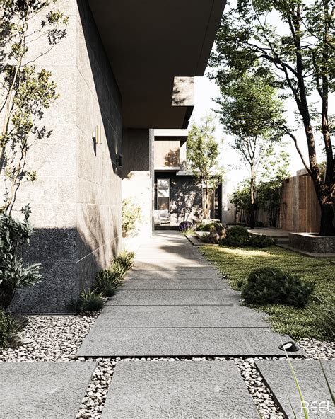 Modern Villa Garden :: Behance