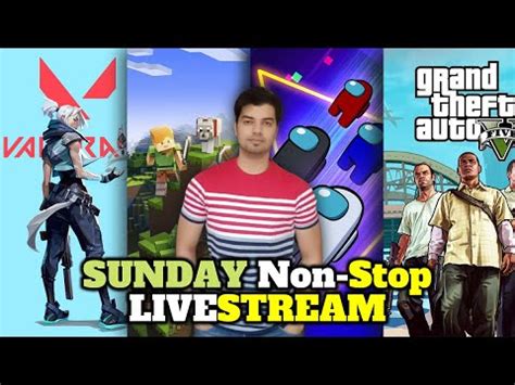 Sunday Chill Stream Playing Random Games Minecraft Gtav Amongus