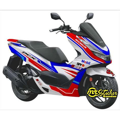 Jual Decal Pcx Full Body Stiker Pcx Full Body Full Blok Dekal Pcx