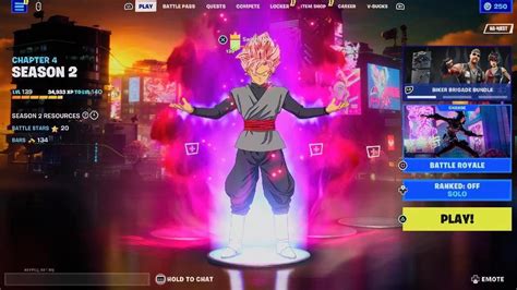 Fortnite Goku Black Showcase YouTube