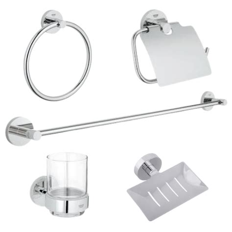 5 Piece Bathroom Accessory Set Hometrendpk