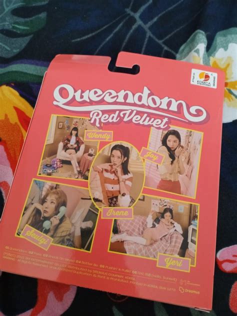 Red Velvet Queendom Album Jewel Case Version Hobbies Toys