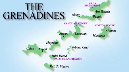 The Grenadines Island Resorts, Hotels, Villas, Luxury, Reservations