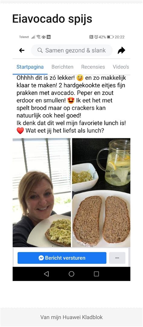 Pin Van Candida Debel Op Boterhamspijs Lekker Avocado Gezond