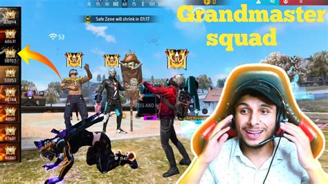 👉 Grandmaster Squad Top 3 🥵😱 Br Rank Game🔥🎮 Free Fire Br Rank 🔥 Impossible X1444 Youtube