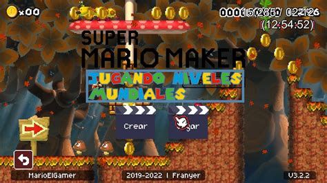 Super Mario Maker World Engine V Smmwe Jugando Niveles