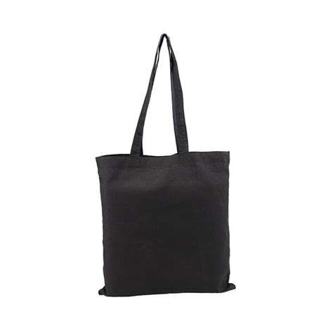 Bolsa de Algodón 170 gr Negro 4238 cm Jaraprint